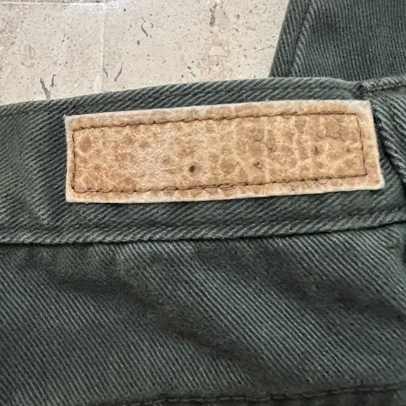 Vintage 1990’s BillBlass Mom Jeans Dark Green Size 16 - Picture 5 of 5